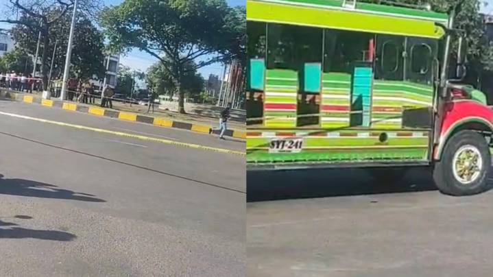 Ciclista perdió la vida tras ser arrollado por un bus escalera en Neiva