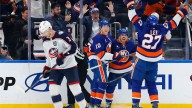 Schaefer stars as Islanders score two late goals to edge Blue Jackets