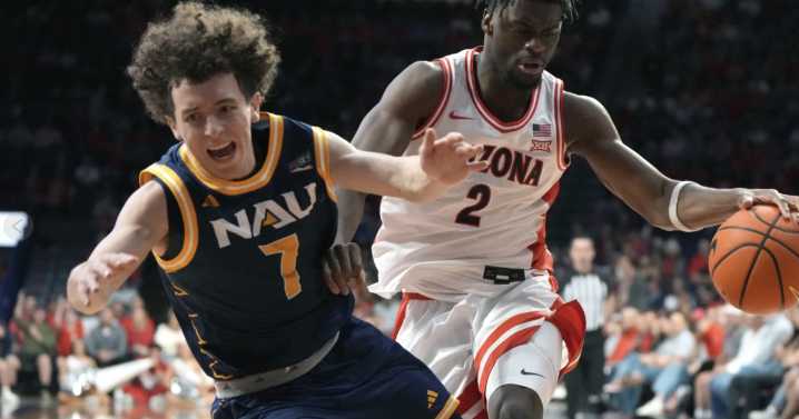 Dwayne Aristode hits six 3-pointers as No. 5 Arizona rolls to 84