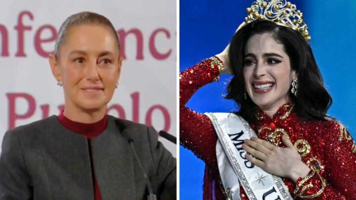 Sheinbaum felicita a Bosch por su triunfo en Miss Universo 2025