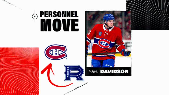 Jared Davidson recalled from Laval Rocket