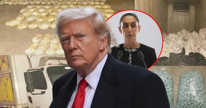 Trump planea medidas adicionales vs narcos en México a pesar de reconocer “avances históricos” del gobierno de Claudia Sheinbaum en el combate contra las drogas