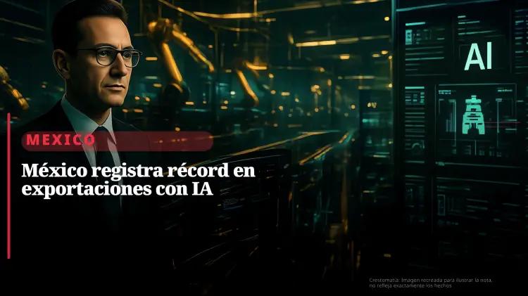 México rompe récord de exportaciones en octubre con impulso de manufacturas no automotrices