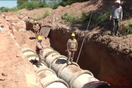 Avanza la obra de desagües pluviales en barrio “Humedales del Oeste” de Paraná