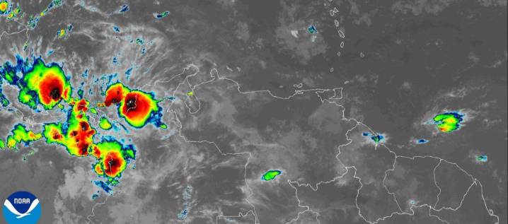 Dimar alerta de fuertes lluvias las próximas 72 horas por un “fuerte frente frío”