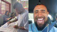 "Me voy a tirar a Presidente": Arturo Vidal se robó las miradas en su camino a votar