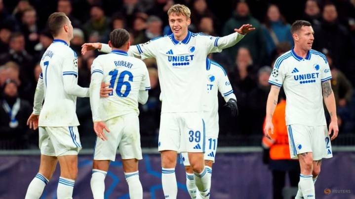 FC Copenhagen edge Kairat 3-2 to grab first Champions League win