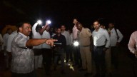 Central team visits Solapur village: What damages did they assess in mobile torch light? ask flood