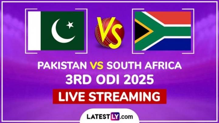 Cricket Pakistan vs South Africa Free Live Streaming Online, 3rd ODI 2025: How To Watch PAK vs SA Cricket Match Live Telecast on TV in India?