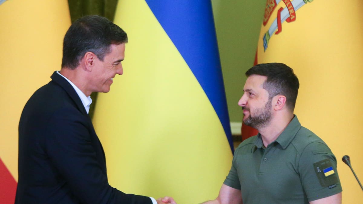 Zelenski viajará a España en unos días, será recibido por Sánchez y visitarán el Guernica