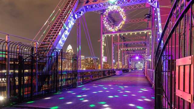 Winter Nights & River Lights returning to Purple People Bridge for holidays