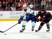 Canucks' Filip Hronek a concussion concern late in Carolina game