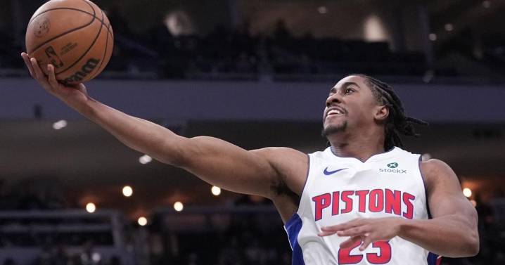 Pistons' Jaden Ivey feeling grateful as he plays for first time in over 10 1/2 months