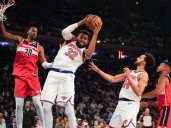 Knicks’ Karl-Anthony Towns passes Luka Doncic on all-time list amid Monday eruption