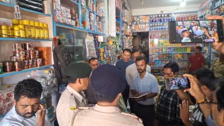 Expired soft drinks seized during food safety raid at Ambassa market