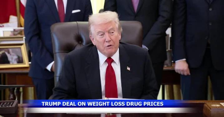 Trump announces deals to cut weight loss drug prices