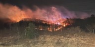 Large brush fire contained in Hillsville