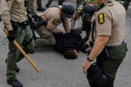 'Defensive strikes!' Fox's Maria Bartiromo defends ICE agent seen punching handcuffed man