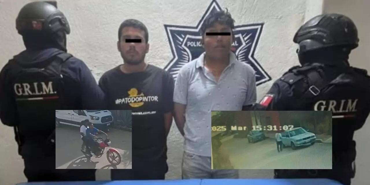 ¿Quiénes son los dos presuntos ladrones de vehículos detenidos tras operar en Valles Centrales?