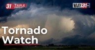 Tornado Watch issued for Jackson, Lauderdale, Limestone, and Madison counties