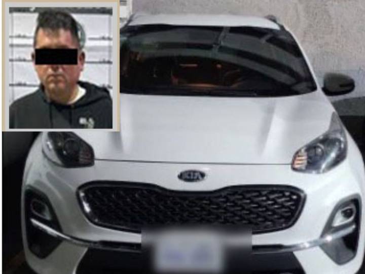 Aseguran automóvil involucrado en robos violentos en Edomex