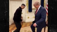 Donald Trump Plays Soccer With Cristiano Ronaldo in Oval Office in A.I. Video