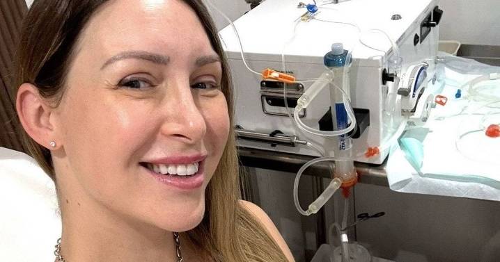 ’I spend £2k filtering my blood to stay young - people think I'm my daughter's sister'