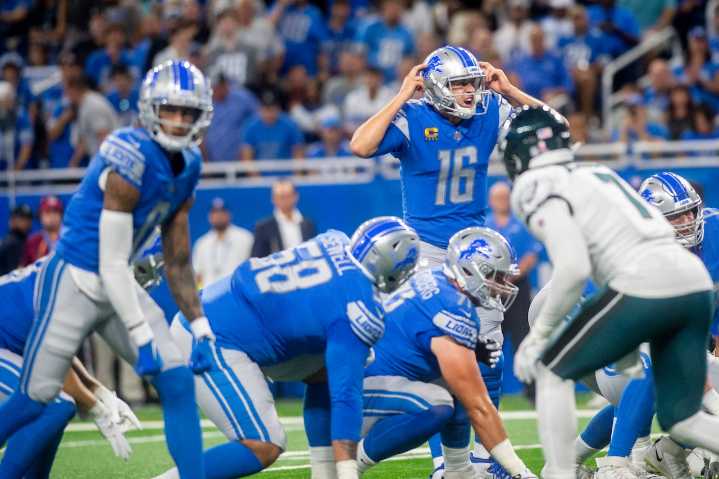 Lions open as betting underdog for road game against fellow Super Bowl contender