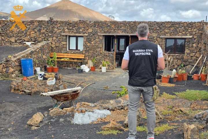 La Guardia Civil investiga en Canarias a más de 20 personas por obras ilegales en suelo protegido