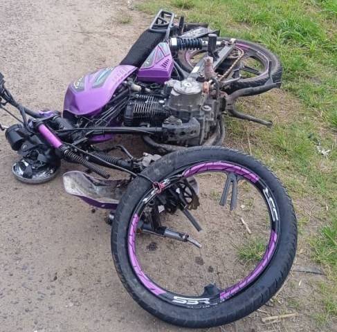 Un accidente más de moto en Tucupita (+fotos)