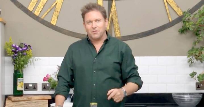 James Martin says he 'got in trouble' with producers over 'man cave' remark
