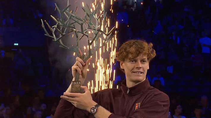 Jannik Sinner gana el Masters 1.000 de París y recupera el N°1 del ranking ATP... Mira el match point El italiano desbancó a Carlos Alcaraz de la cima.