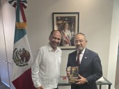 Alejandro Robles destaca desde Los Ángeles la voz migrante en la Reforma Electoral y se reúne con el Cónsul General