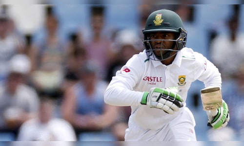 Bavuma brings stability to South Africa's innings as visitors reach 156/2 at lunch in Guwahati