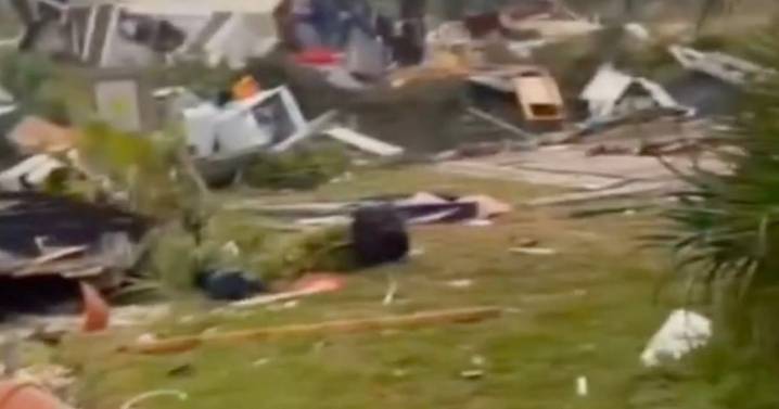British pensioner confirmed dead after 'tornado' destroys popular holiday spot