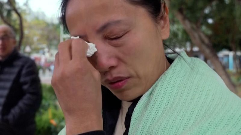 ‘There’s nothing left’: Fire survivors grieve