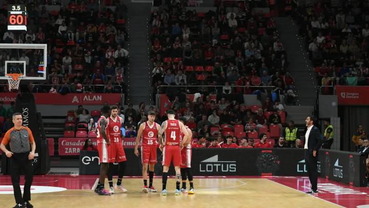 Ramírez, entrenador del Casademont: "No ha sido un partido para estar contentos"