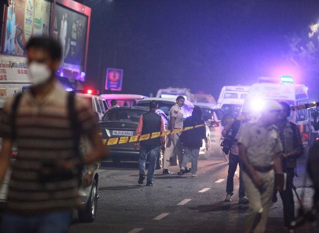 Car blast near New Delhi’s historic Red Fort kills at least eight people