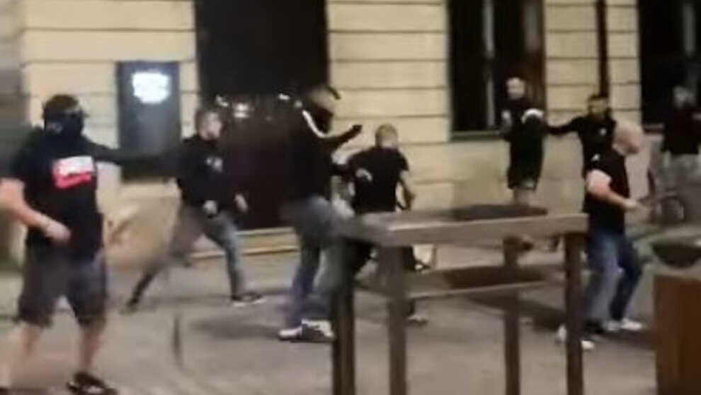 16 'ultras' detenidos por la violenta pelea registrada en Santander tras un partido entre el Racing y el Sporting