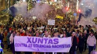 Galicia alza la voz contra la violencia machista en las concentraciones por el 25N