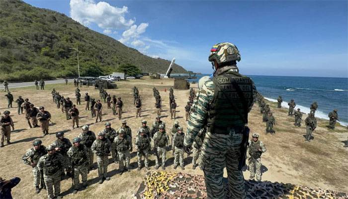 Venezuela despliega un ejercicio de defensa marítima frente a sus costas