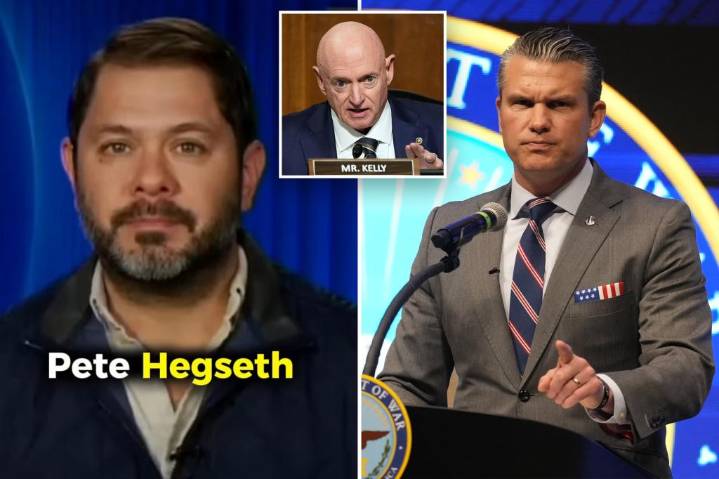 Arizona Sen Ruben Gallego calls Pete Hegseth a coward for Mark Kelly Pentagon investigation