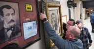 Portrait, gold badge of ‘Magnificent Seven,’ one of Spokane’s first sheriffs, now hangs in Spokane’s Public Safety Building