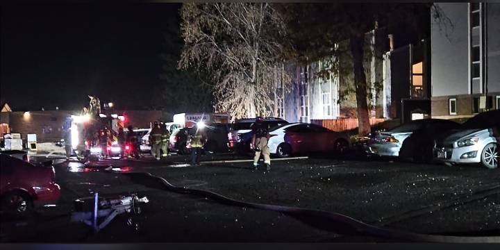 2 critically injured, 50 displaced after fire at Colorado Springs apartment