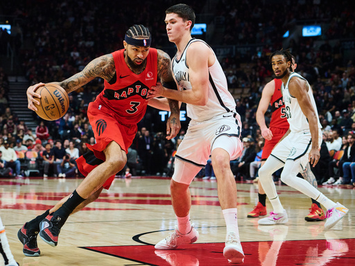 Raptors vencen 119-109 a Nets, suman su séptima victoria consecutiva y 11 en 12 juegos