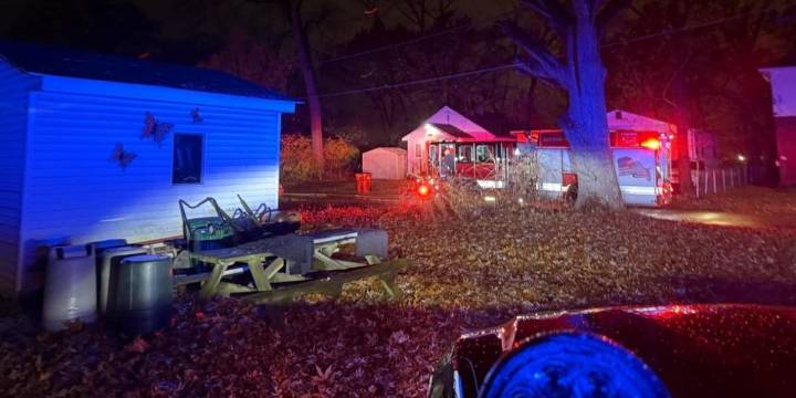 Active gas leak secured in Benton Harbor