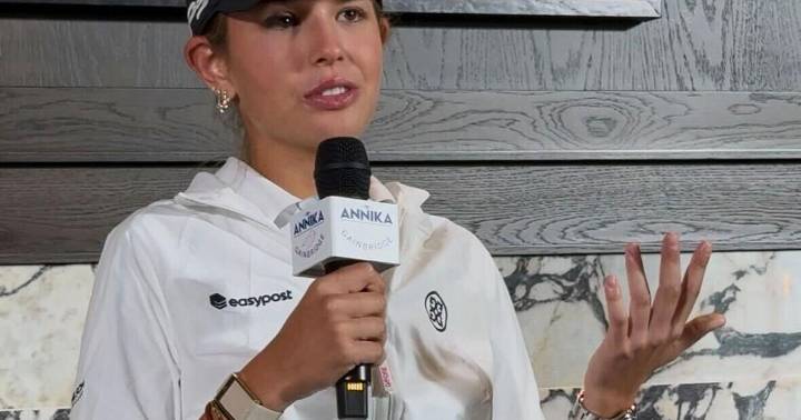 President Trump's granddaughter, Kai Trump, has brought buzz to an LPGA tournament