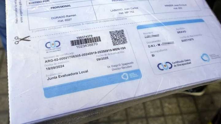 Qué hacer si perdiste el Certificado Único de Discapacidad