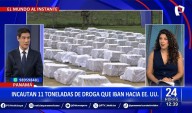Panamá: Incautan 11 toneladas de droga que iba hacia Estados Unidos