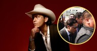 Christian Nodal llega al Reclusorio Oriente para su audiencia por la demanda de Universal Music
